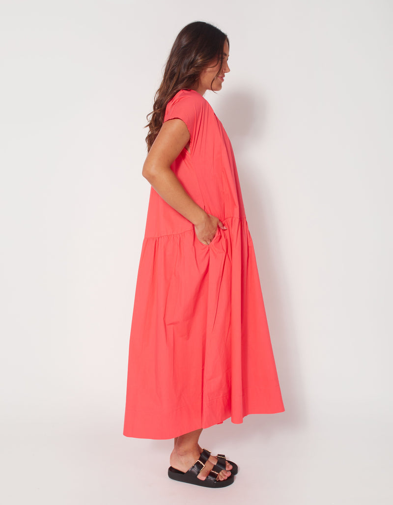 Dear Sutton Maria Dress - Hot Pepper