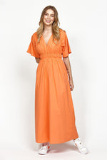 Leo + Be Commodore Dress - Orange