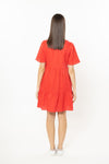 Seeking Lola Victoria Mini Dress - Strawberry Linen