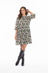 Seeking Lola Collar Amy Smock Dress - Peony Pop