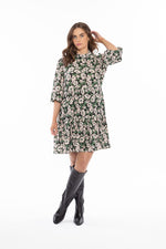 Seeking Lola Collar Amy Smock Dress - Peony Pop