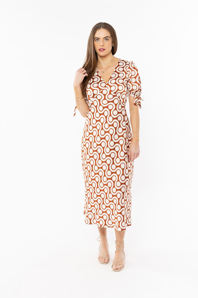 Leila + Luca Smart Dress - Cinnamon