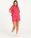 Sass Indie PJ Separates Set - Pink Magenta