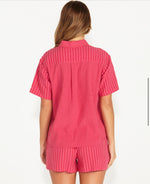 Sass Indie PJ Separates Set - Pink Magenta