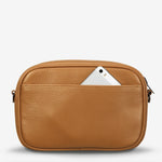 Status Anxiety Plunder Bag with Webbed Strap - Tan