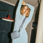 Status Anxiety Plunder Bag with Webbed Strap - Powder Blue