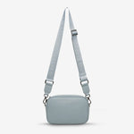 Status Anxiety Plunder Bag with Webbed Strap - Powder Blue