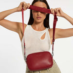 Status Anxiety Plunder With Webbed Strap - Rouge