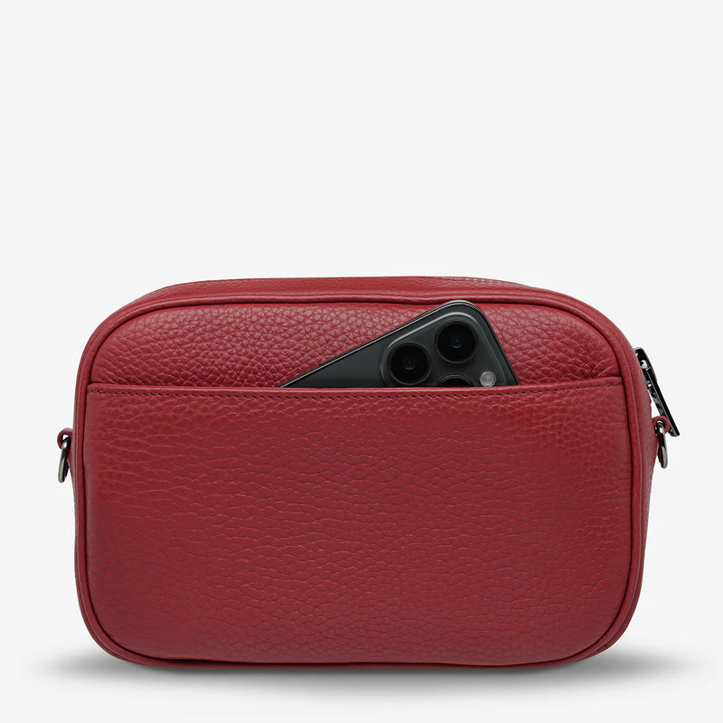 Status Anxiety Plunder With Webbed Strap - Rouge