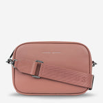 Status Anxiety Plunder Bag with Webbed Strap - Dusty Rose