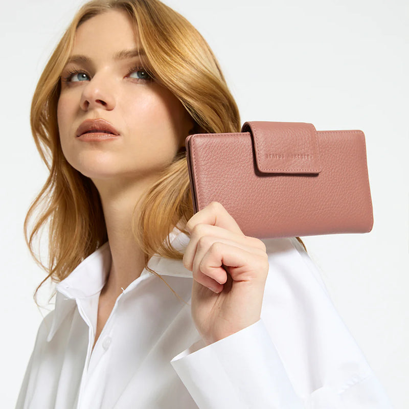 Status Anxiety Ruins Wallet - Dusty Rose