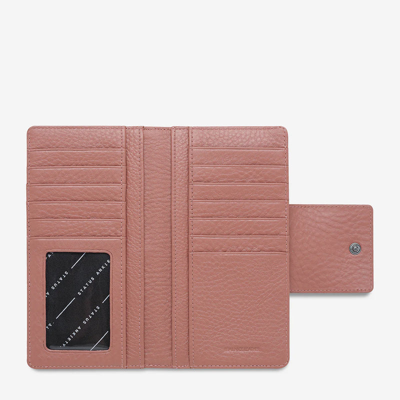 Status Anxiety Ruins Wallet - Dusty Rose