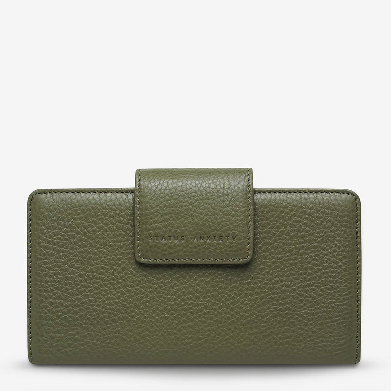 Status Anxiety Ruins Wallet - Khaki
