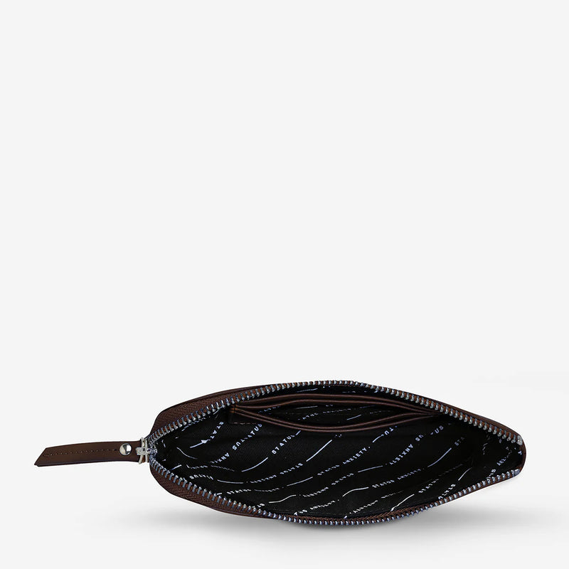 Status Anxiety Smoke and Mirrors Wallet - Cocoa