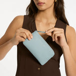 Status Anxiety Smoke and Mirrors wallet - powder blue