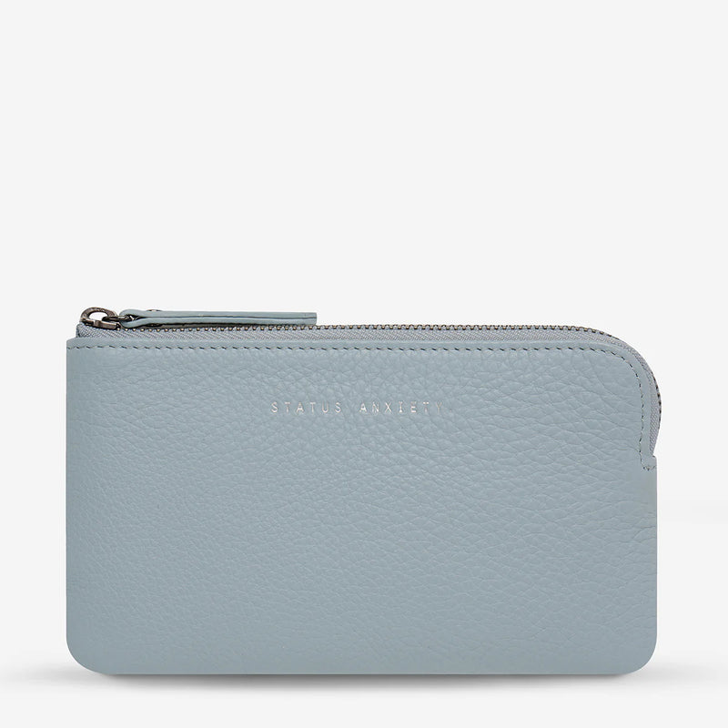 Status Anxiety Smoke and Mirrors wallet - powder blue