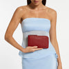 Status Anxiety Smoke And Mirrors Wallet- Rouge