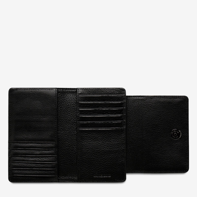 Status Anxiety Visions Wallet - Black