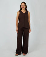Silent Theory Tallow Vest - Chocolate