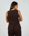 Silent Theory Tallow Vest - Chocolate