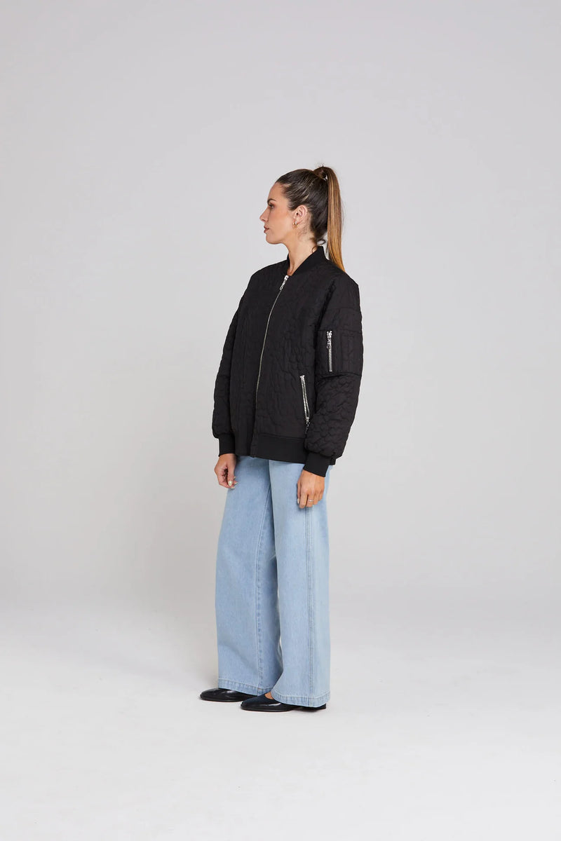 Thing Thing Flying Jacket - Black