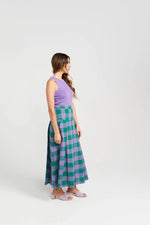 Thing Thing Cheerfully Skirt - Grape Malachite