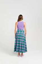 Thing Thing Cheerfully Skirt - Grape Malachite