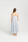 Thing Thing Tie Up Ziggy Dress - Marine Check