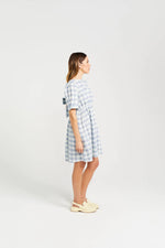 Thing Thing Dazzle Dress - Marine Check