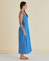 Betty Basics Tegan Midi Dress -Blue Stripe
