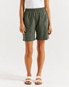 Betty Basics Harvard Short-Khaki