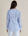 Betty Basics Lace Stripe Shirt - Lace Floral