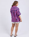 Elm Palermo Stripe Shirt - Blue/Pink
