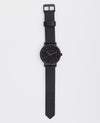 The Horse Watch - Matte Black/Black Face with Rose Gold Indexing