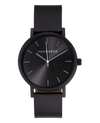 The Horse Watch - Matte Black/Black Sunray/White Second Hand