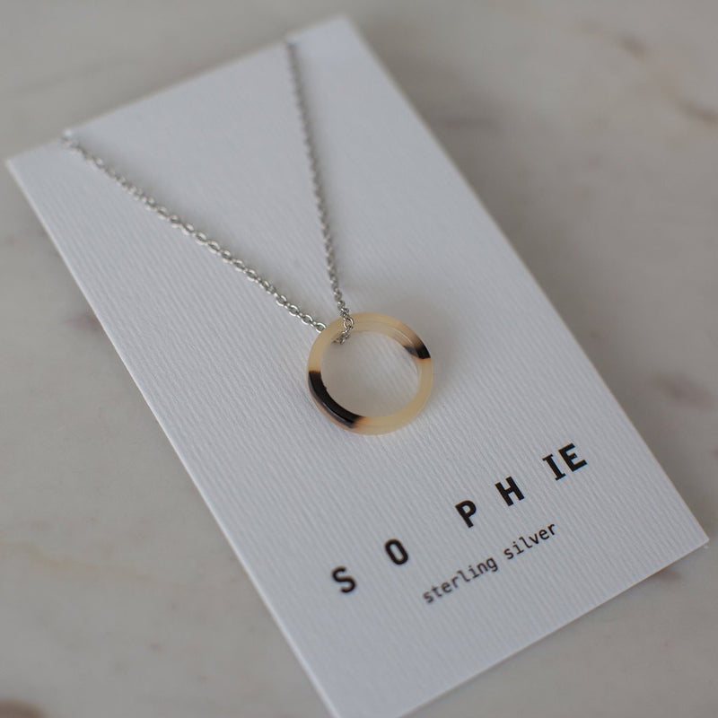 Sophie Tort Necklace Light - Silver