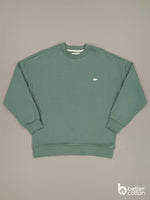 Just Another Fisherman Stamp Southerly Crew - Green/Vanilla Ice