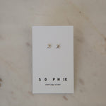 Sophie XX Stud Earrings - Silver