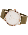 The Horse Watch - Olive Nougat (Nougat Shell/White Dial/Rose Gold Indexing)