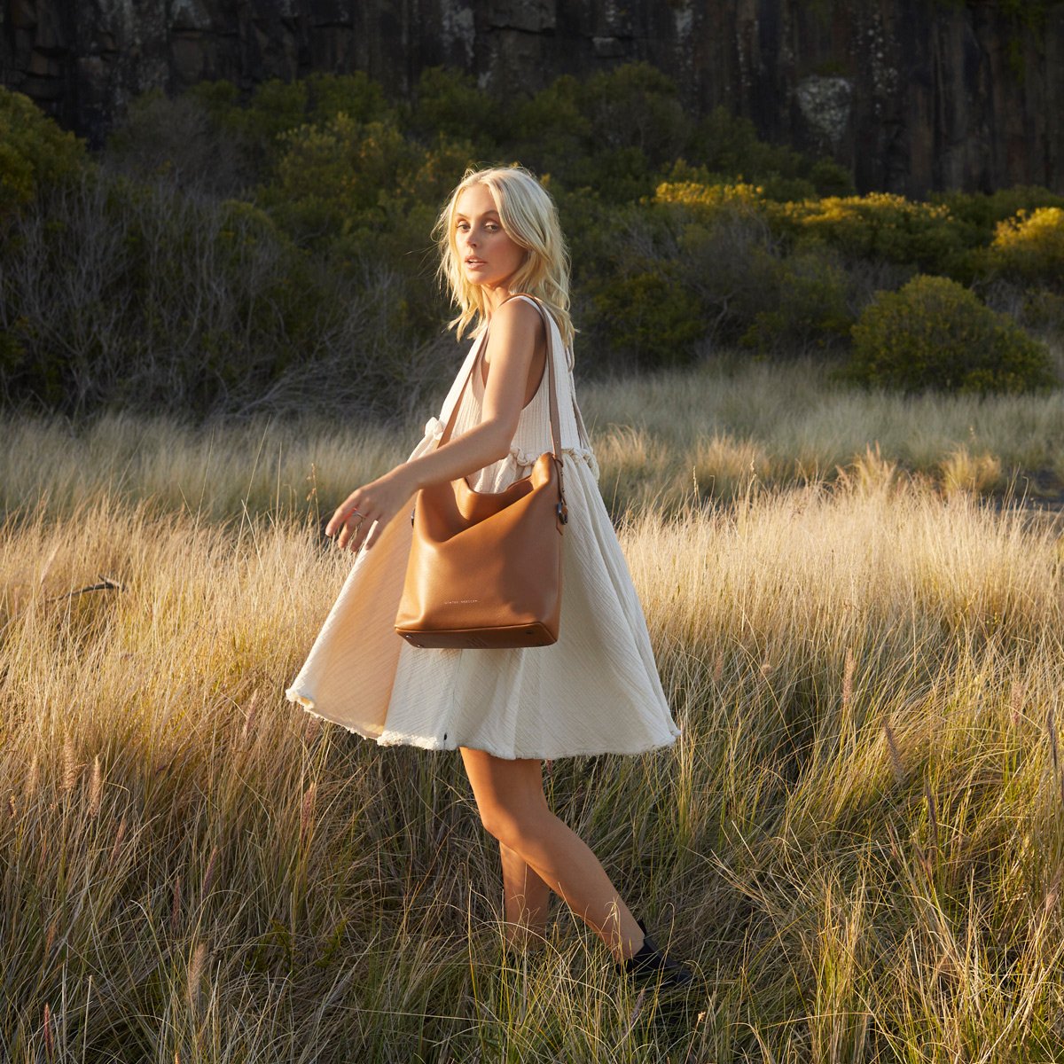 Status Anxiety Ready and Willing Bag Tan Stitch Boutique NZ