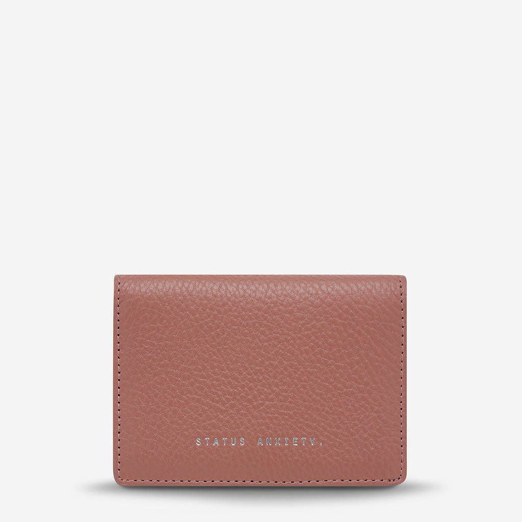 Status Anxiety Easy Does it Wallet - Dusty Rose | Stitch Boutique NZ