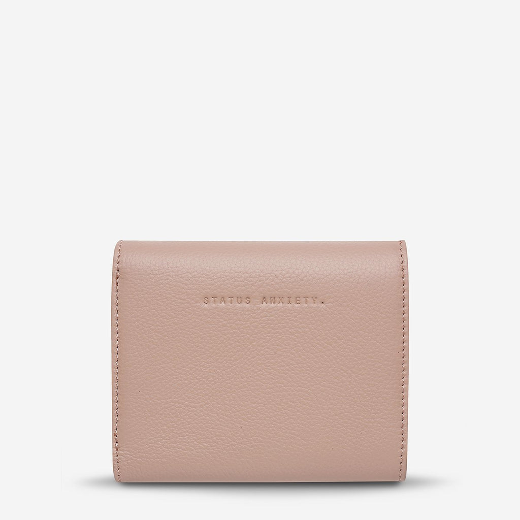 Status Anxiety Lucky Sometimes Wallet - Dusty Pink