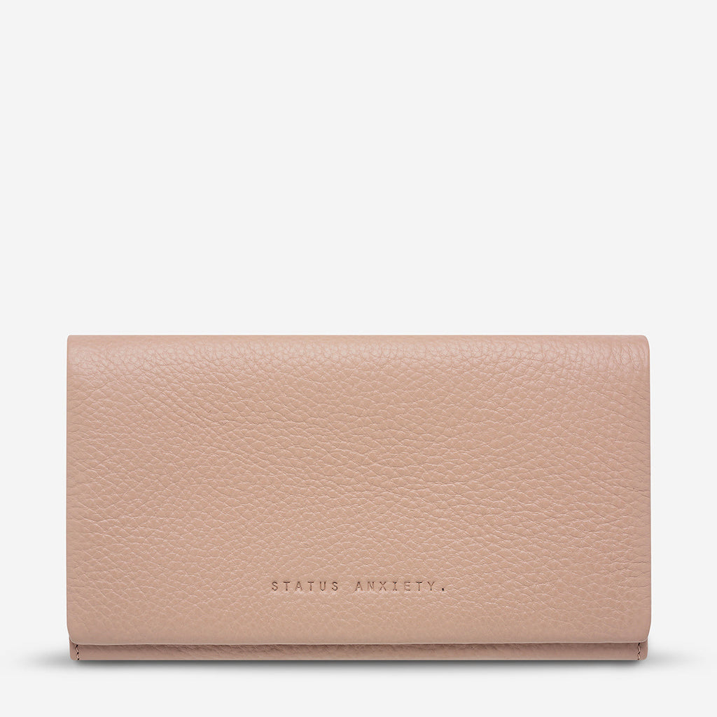 Status Anxiety Nevermind Wallet - Dusty Pink