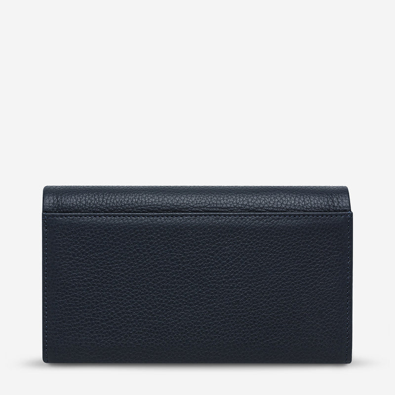 Status Anxiety Nevermind Wallet - Navy