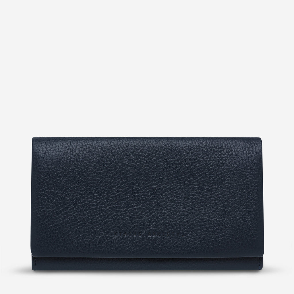 Status Anxiety Nevermind Wallet - Navy