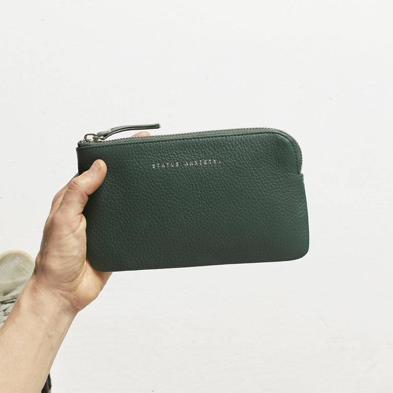 Status Anxiety Smoke and Mirrors Wallet - Teal