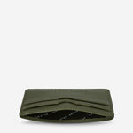 Status Anxiety Together for Now Card Wallet - Khaki