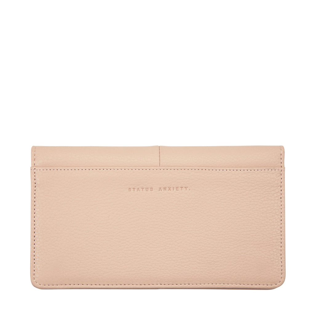 Status Anxiety Triple Threat Wallet - Dusty Pink | Status Anxiety Womens Wallets NZ
