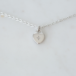 Sophie Sweetheart Necklace - Silver